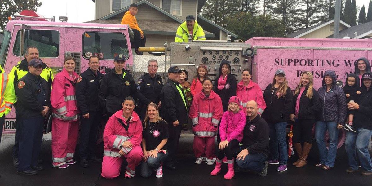 S.O.C.K. group with pink truck